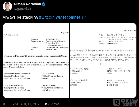 ձMetaplanet˾ُ5|ԪBitcoinւ} DƬ