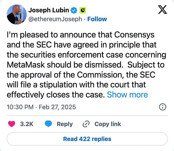 Joe LubinEthereumĳĬDƬ